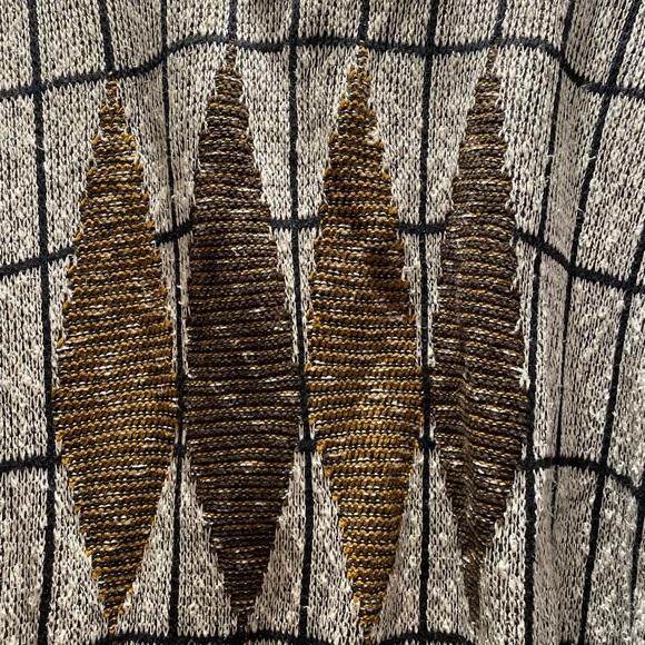 Men’s Ellis Island Multicolor Knit Cardigan Size L - Picture 6 of 7